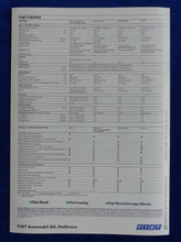 Lade das Bild in den Galerie-Viewer, Fiat Croma MJ 1994 - Prospekt Brochure 02.1994
