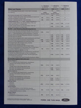 Lade das Bild in den Galerie-Viewer, Ford Galaxy Vorab-Info Facelift MJ 2000 - Prospekt Brochure + Preisliste 04.2000
