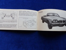Lade das Bild in den Galerie-Viewer, Pontiac 1973 Bonneville Catalina - US-Betriebsanleitung Owner&#39;s Manual 1972 USA

