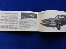 Lade das Bild in den Galerie-Viewer, Pontiac 1973 Bonneville Catalina - US-Betriebsanleitung Owner&#39;s Manual 1972 USA
