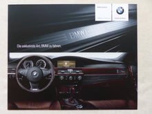 Lade das Bild in den Galerie-Viewer, BMW 5er Limousine E60 - Individual Farben &amp; Polster - Prospekt Brochure 2006
