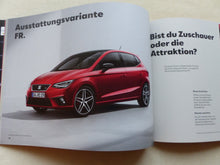 Lade das Bild in den Galerie-Viewer, Seat Ibiza FR Black Edition MJ 2020 - Prospekt Brochure 08.2019
