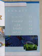 Lade das Bild in den Galerie-Viewer, Peugeot Design Studien city toyz Vroomster bobslid - Prospekt Brochure 09.2000

