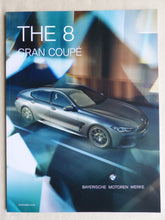 Lade das Bild in den Galerie-Viewer, BMW 8er Gran Coupe M8 Typ G16 MJ 2020 - Prospekt Preisliste Brochure 11.2019
