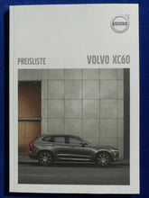 Lade das Bild in den Galerie-Viewer, Volvo XC60 Hybrid - Preisliste MJ 2020 - Prospekt Brochure 03.2019
