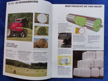 Lade das Bild in den Galerie-Viewer, Vicon Rundballenpresse RF 122 Opticut - Prospekt Brochure 02.1998
