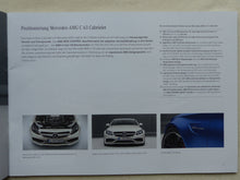 Lade das Bild in den Galerie-Viewer, Mercedes Vorteile AMG C 63 Cabrio MJ 2017 - Prospekt Brochure 09.2016
