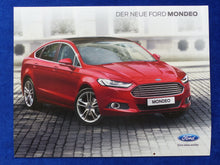 Lade das Bild in den Galerie-Viewer, Ford Mondeo Limousine Turnier MJ 2015 - Preview Prospekt Brochure 02.2014
