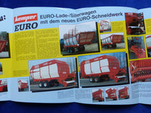 Lade das Bild in den Galerie-Viewer, Kemper Euro Lade Silierwagen - Prospekt Brochure 02.1992
