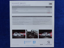 Lade das Bild in den Galerie-Viewer, Peugeot 308 GTi - Preisliste MJ 2011 - Prospekt Brochure 07.2010
