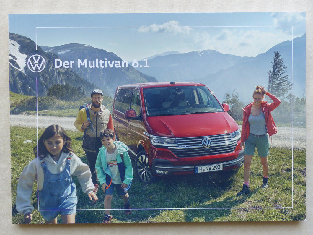 VW Bus Multivan 6.1 Edition MJ 2020 - Prospekt Brochure 09.2019