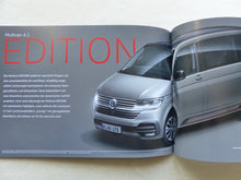 Lade das Bild in den Galerie-Viewer, VW Bus Multivan 6.1 Edition MJ 2020 - Prospekt Brochure 09.2019
