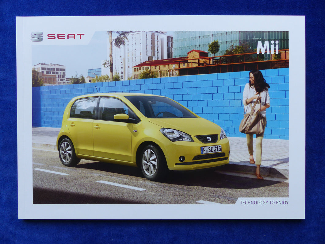 Seat Mii MJ 2016 - Prospekt Brochure 06.2015 - car-brochure