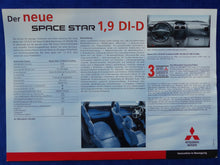 Lade das Bild in den Galerie-Viewer, Mitsubishi Space Star 1.9 DI-D - Sonderdruck AutoBild 12/2001
