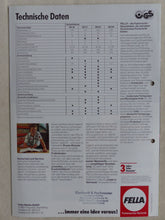 Lade das Bild in den Galerie-Viewer, Fella Scheibenmähwerke Heckmähwerke SM - Prospekt Brochure 07.1990
