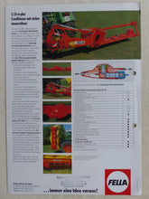 Lade das Bild in den Galerie-Viewer, Fella Turbo-Scheibenmäher SM 260 - Prospekt Brochure 09.1991
