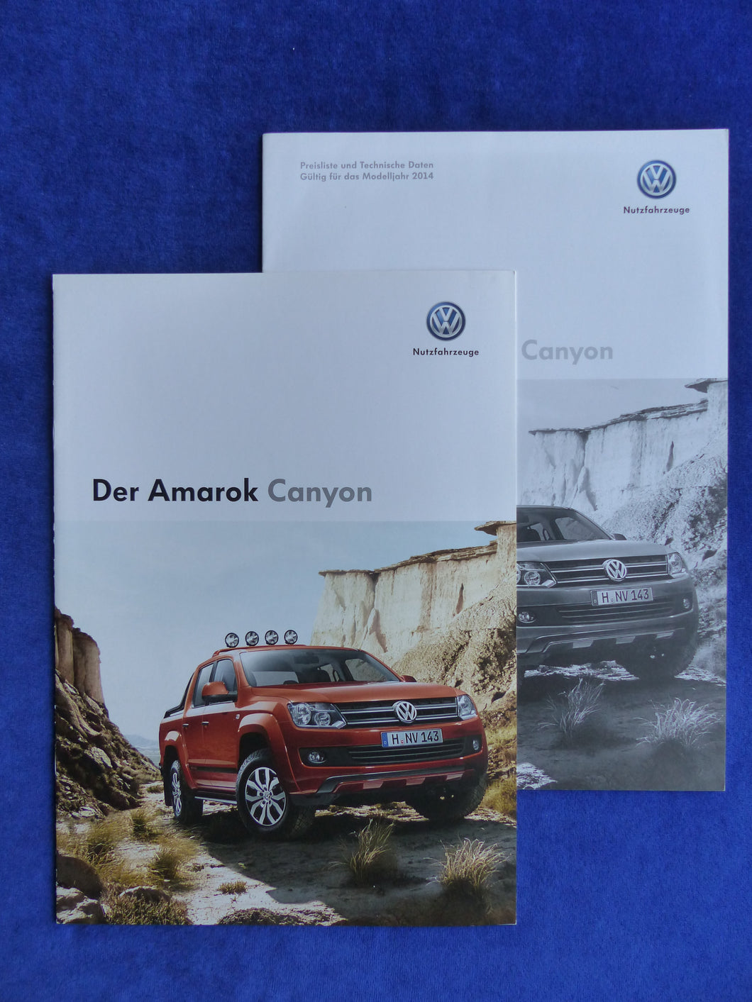 VW Amarok Canyon Sondermodell MJ 2014 - Prospekt Brochure + Preisliste 07.2013 - car-brochure