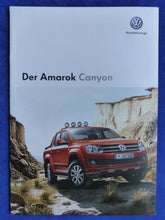 Lade das Bild in den Galerie-Viewer, VW Amarok Canyon Sondermodell MJ 2014 - Prospekt Brochure 01.2014
