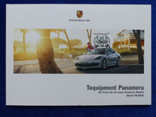 Lade das Bild in den Galerie-Viewer, Porsche Tequipment Panamera MJ 2017 - Prospekt Brochure + Preisliste 09.2016
