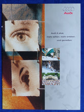 Lade das Bild in den Galerie-Viewer, Audi A plus Events 2000 Fahrtraining A4 2.8 quattro - Prospekt Brochure 11.1999

