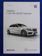 Lade das Bild in den Galerie-Viewer, Mercedes C-Klasse Vorteile C 450 AMG Limousine W205 - Prospekt Brochure 04.2015
