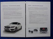 Lade das Bild in den Galerie-Viewer, Mercedes C-Klasse Vorteile C 450 AMG Limousine W205 - Prospekt Brochure 04.2015
