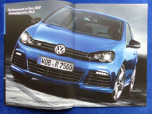 Lade das Bild in den Galerie-Viewer, VW Golf R - Golf VI 2.0 Turbo 270 PS MJ 2011 - Prospekt + Preisliste 12.2010

