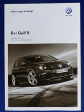 Lade das Bild in den Galerie-Viewer, VW Golf R - Golf VI 2.0 Turbo 270 PS MJ 2011 - Prospekt + Preisliste 12.2010

