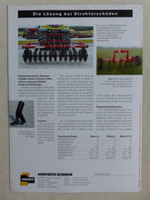 Lade das Bild in den Galerie-Viewer, Horsch Simba Mono Lockerungsgerät - Prospekt Brochure 11.2001
