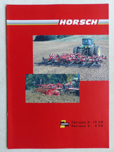 Lade das Bild in den Galerie-Viewer, Horsch Terrano FG FX Stoppelbearbeitung - Prospekt Brochure 11.2001
