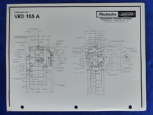 Lade das Bild in den Galerie-Viewer, Waukesha VRD 155 A OEM Diesel Engine - Datenblatt US-Prospekt Brochure USA
