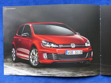 Lade das Bild in den Galerie-Viewer, VW Golf GTI Edition 35 MJ 2012 - Prospekt Brochure + Preisliste 10.2011
