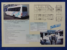 Lade das Bild in den Galerie-Viewer, Silcar Joy 3 Mercedes 412 DF Bus Mini-Omnibus - Prospekt Brochure
