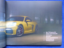 Lade das Bild in den Galerie-Viewer, Porsche 718 Cayman GT4 Typ 982 MJ 2020 - Hardcover Prospekt Brochure 06.2019
