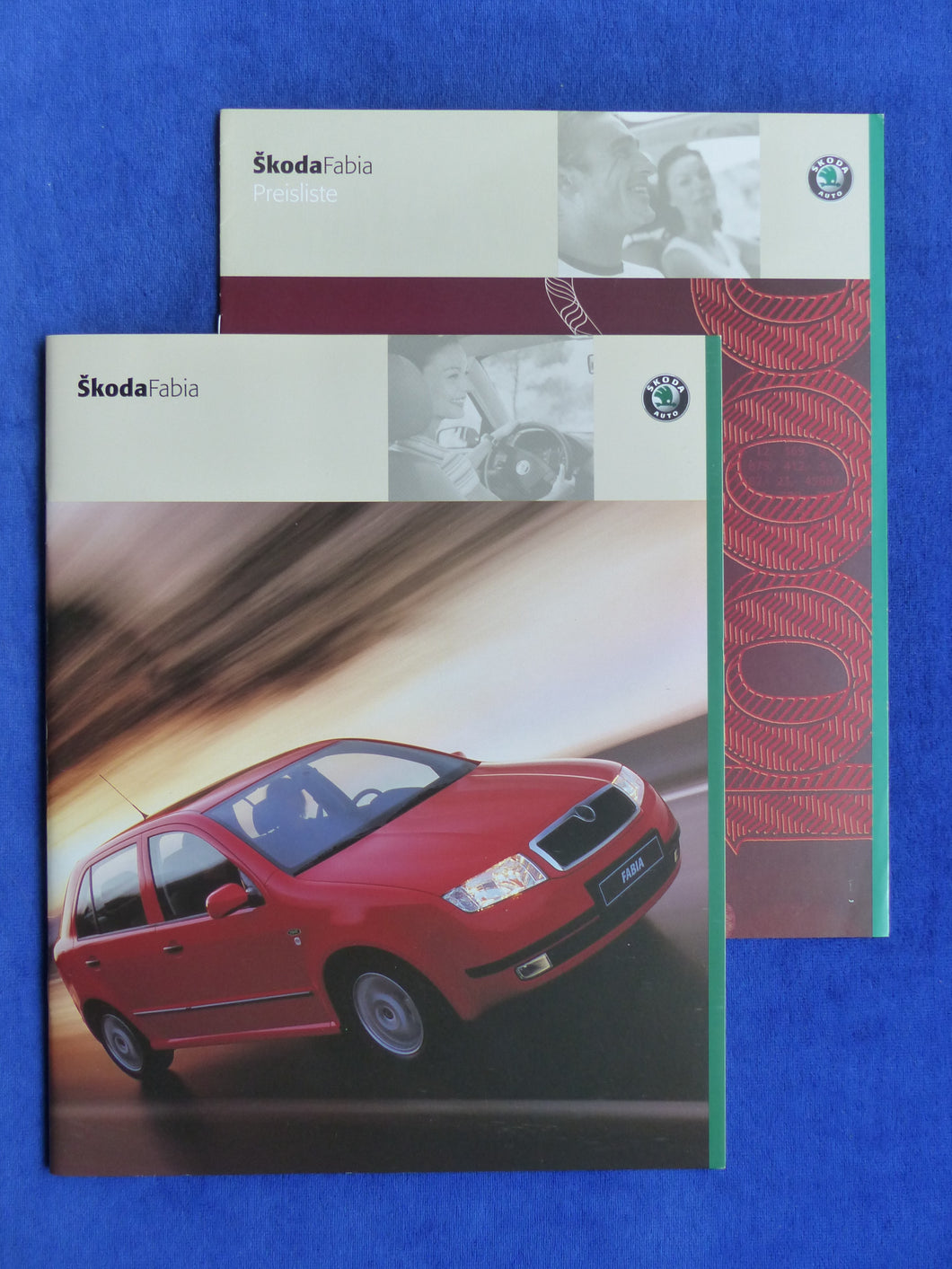 Skoda Fabia MJ 2000 - Prospekt Brochure + Preisliste 02.2000