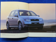Lade das Bild in den Galerie-Viewer, Skoda Fabia MJ 2000 - Prospekt Brochure + Preisliste 02.2000
