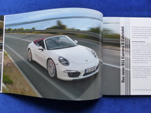 Lade das Bild in den Galerie-Viewer, Porsche Modelle 2012 - 911 Cayman Boxster Cayenne - Prospekt Brochure 12.2011
