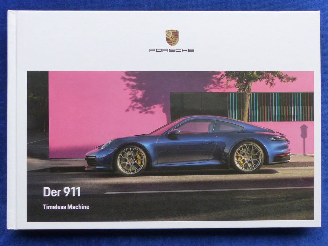 Porsche 911 Carrera S Typ 992 MJ 2020 - Hardcover Prospekt Brochure 09.2019