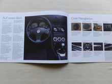 Lade das Bild in den Galerie-Viewer, MG F Roadster MGF 1.8i Typ RD - Prospekt Brochure + Daten &amp; Ausstattungen 2000
