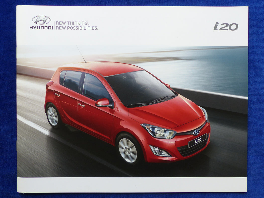 Hyundai i20 MJ 2015 - Prospekt Brochure 08.2014