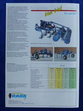 Lade das Bild in den Galerie-Viewer, Rabe Blue Bird G GH GHF EKF Kurzgrubber - Prospekt Brochure 05.1997
