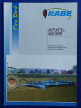 Lade das Bild in den Galerie-Viewer, Rabe Fire Bird 6000 Aufsattelmulcher - Prospekt Brochure 03.2003
