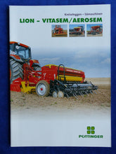 Lade das Bild in den Galerie-Viewer, Pöttinger Lion Vitasem Aerosem Egge Sämaschine - Prospekt Brochure 08.2000

