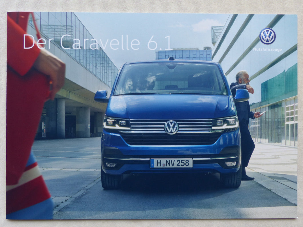 VW Bus Caravelle 6.1 MJ 2020 - Prospekt Brochure 07.2019