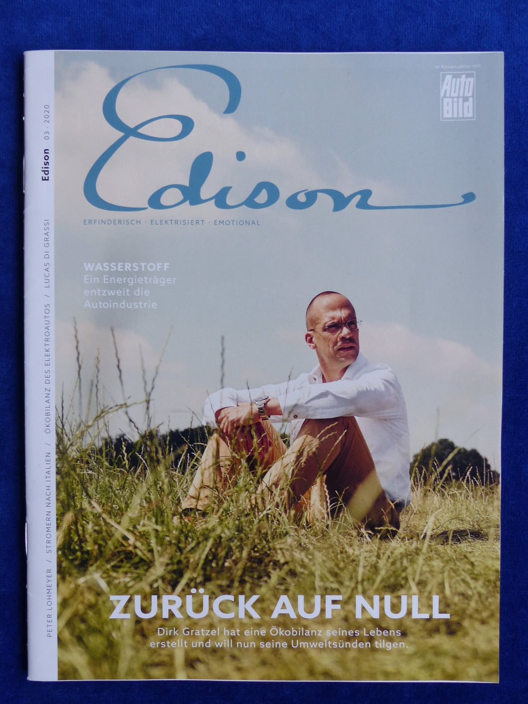 Edison Spezial 03/2020 E-Mobilität E-Bike Elektroauto VW ID.3 BMW X5 Hydrogen