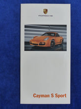 Lade das Bild in den Galerie-Viewer, Porsche Cayman S Sport Limited 1 of 700 MJ 2009 - Prospekt Brochure 08.2008
