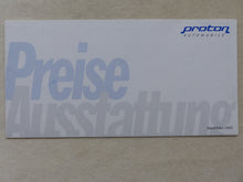 Lade das Bild in den Galerie-Viewer, Proton Modellprogramm 415 416 GLi GLXi - Prospekt Brochure + Preisliste 03.1995
