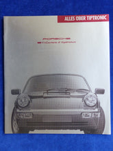 Lade das Bild in den Galerie-Viewer, Porsche 911 Carrera 2 tiptronic Typ 964 MJ 1991 - Prospekt Brochure 09.1990
