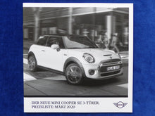 Lade das Bild in den Galerie-Viewer, Mini Cooper SE 3-Türer E-Motor MJ 2021 - Prospekt Brochure + Preisliste 03.2020
