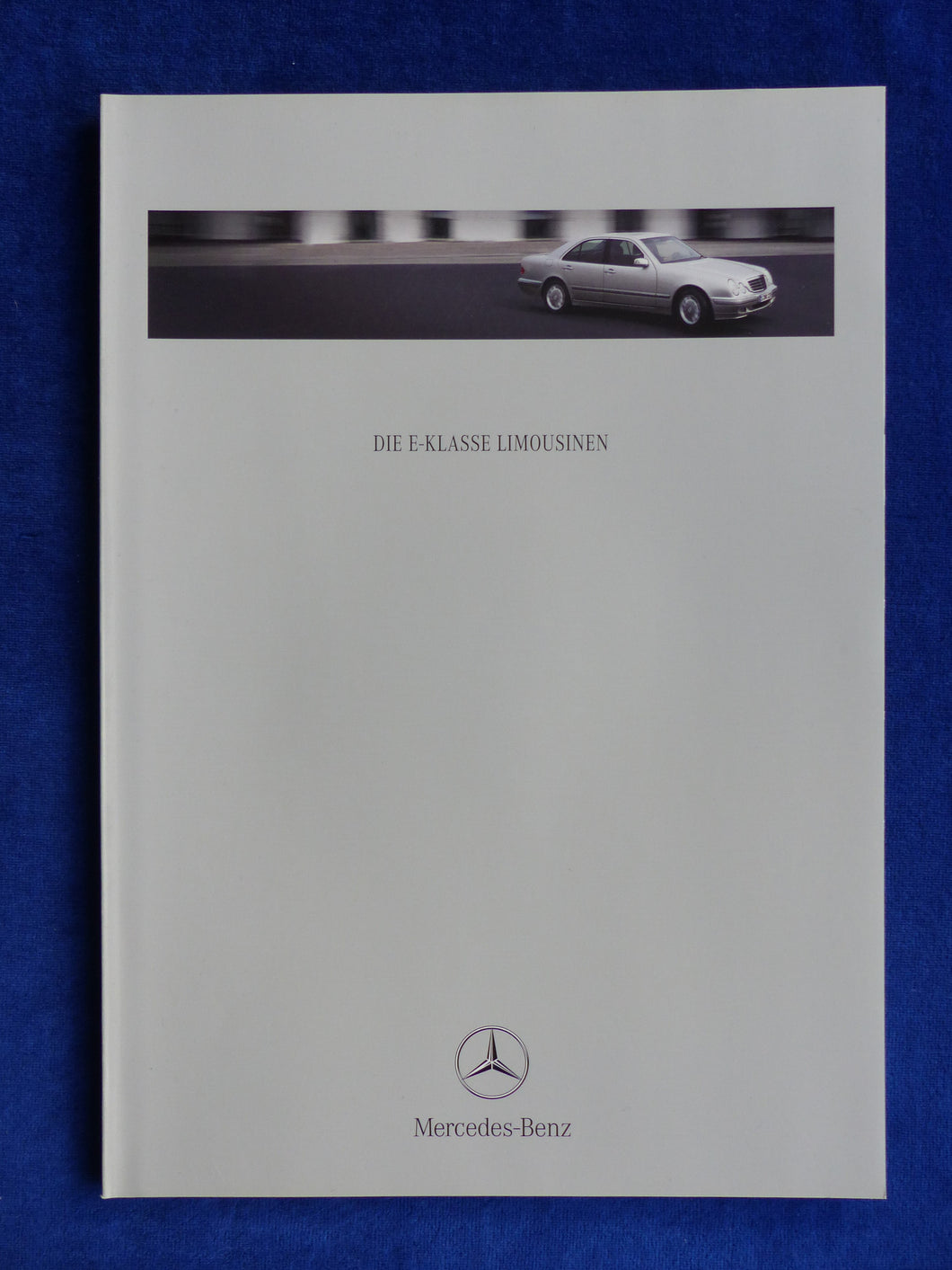 Mercedes-Benz E-Klasse Limousinen E55 AMG W210 MJ 2000 Prospekt Brochure 12.1999